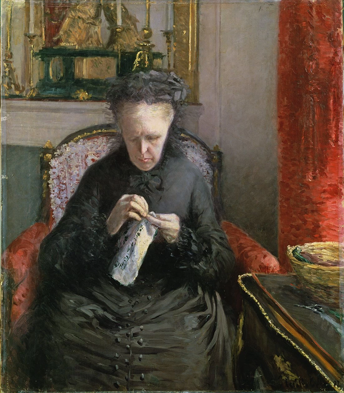 Madame Martial Caillebotte, 1877